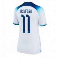 England Marcus Rashford #11 Replika Hemmatröja Dam VM 2022 Kortärmad